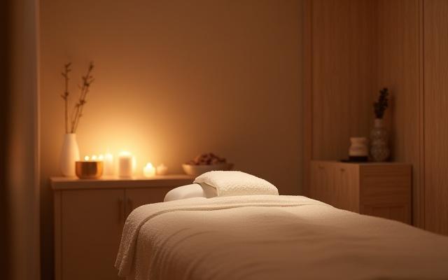 Bilik rawatan muka yang tenang dan peribadi